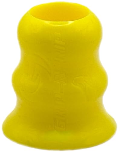 Grip-N-Rip II Softball Bat Taper Non-Slip Ergonomic Grip for Secure Hold Durable & Long-Lasting Easy Installation Fits Most Softball Bats Ideal for Enhanced Comfort & Performance (Yellow) - Image 1