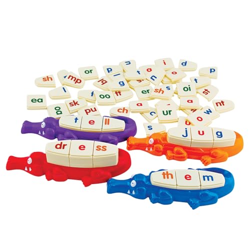 Junior Learning Spelligator Word Building Game, Ages 5-9, Phonemic Awareness, 75 Letter Tiles - Image 3