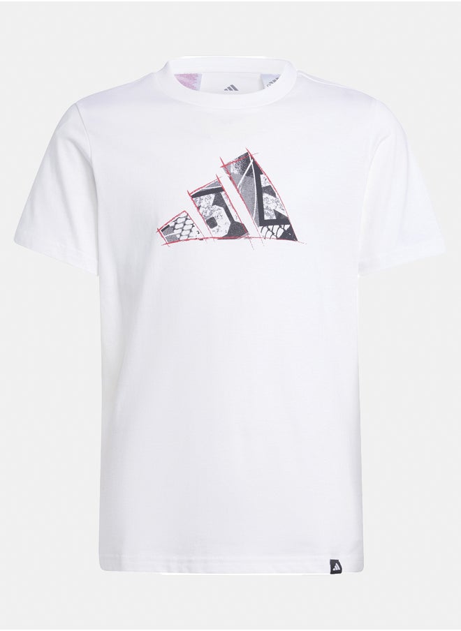 Adidas Codes Photoreal Logo Graphic T-Shirt Kids  - Image 2