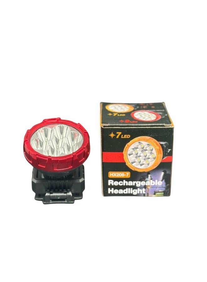 كشاف رأس 7 لمبة HX208-7 – إضاءة قوية ومتعددة الاستخدامات (185-11)