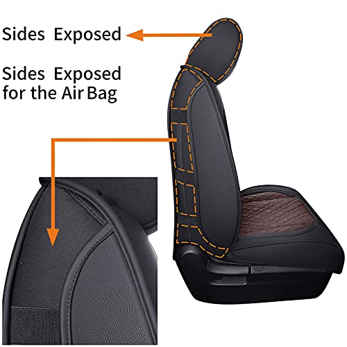 Aierxuan Toyota Tundra Seat Covers Full Set Custom Fit 2008-2025 CrewMax Double cab Pickup Truck Waterproof Leather Tundrasine Concept Limited Platinum 1794 Edition car Cushions - Image 4