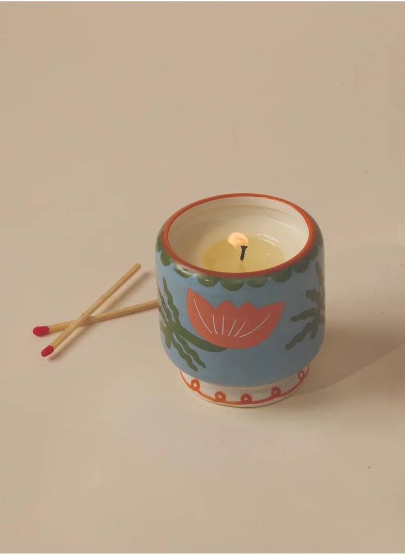Paddywax A dopo Flower Ceramic Candle - Cactus Flower