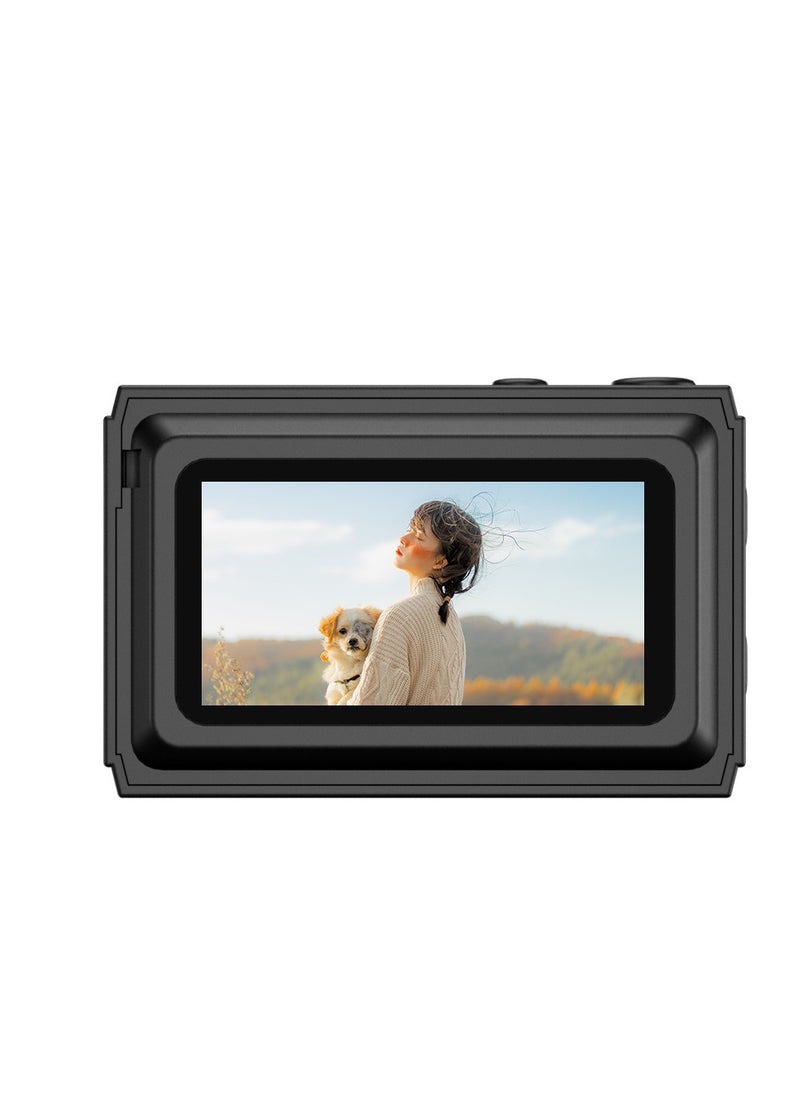 Generic High-definition Mini Digital Camera Student Household Camera Student Version Selfie Camcorder High-definition Card Machine  - Image 1