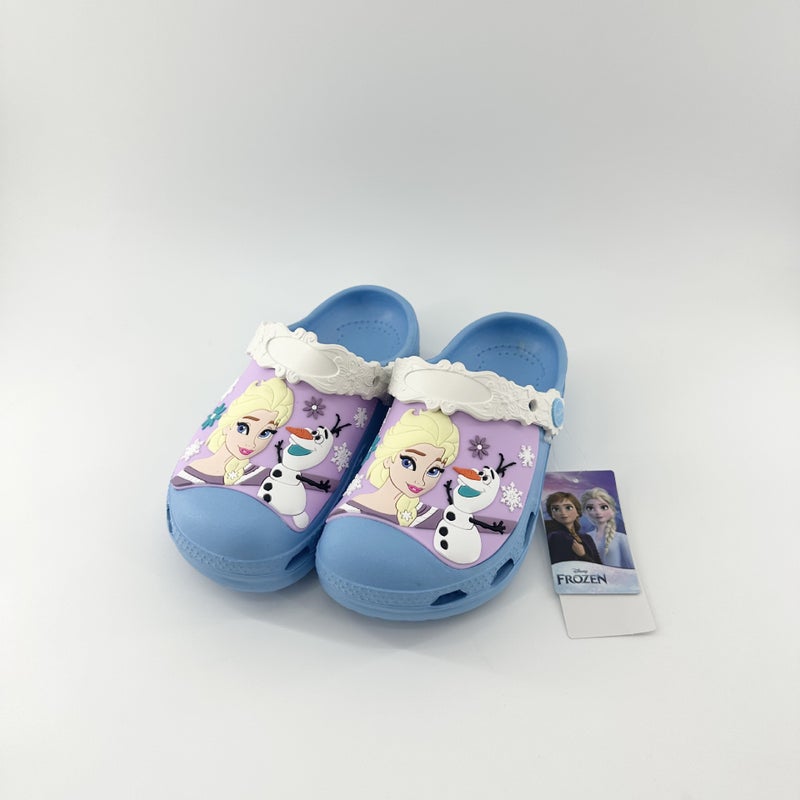 New Girls Croc Shoes Summer Elsa Princess Kids Sandals Girls Children'S Slippers Women - Image 3