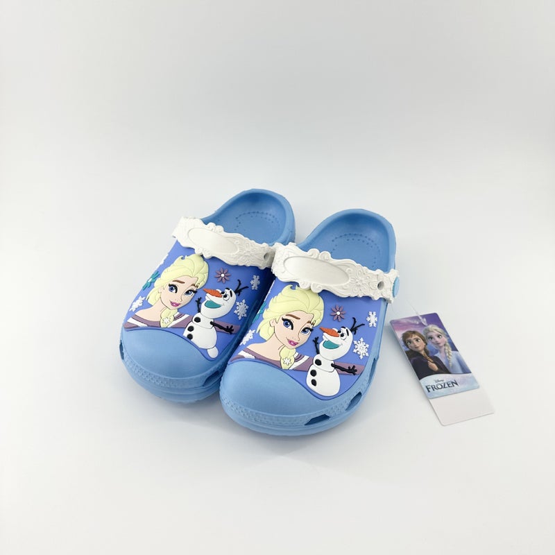 New Girls Croc Shoes Summer Elsa Princess Kids Sandals Girls Children'S Slippers Women - Image 1