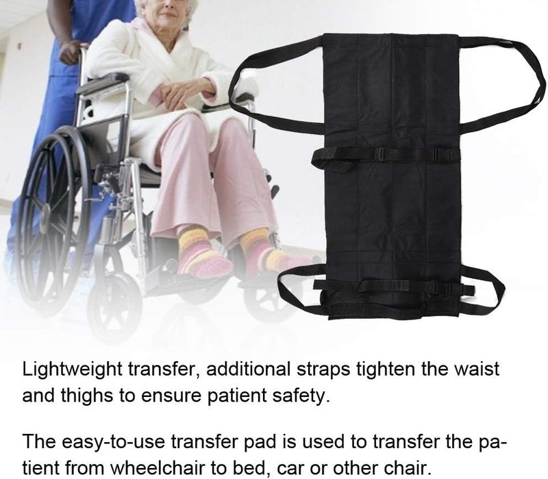 cheekyglo Positioning Pad, Patient Lift Stair Slide, Elderly Lift Devices Draw Sheets, Elderly Displacement Belt Wheelchair Transfer Seat Pad Cushion with Handles, Positioning Pad for Elderly - Image 2