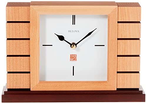 Bulova Usonian II Frank Lloyd Wright Mantel Clock - Image 2