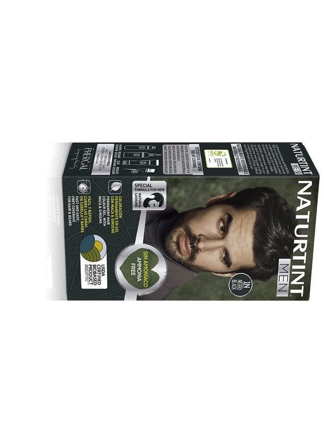 ناتشورتينت صبغة شعر ناتورتينت للرجال خالية من الأمونيا - أسود 1N - Image 2