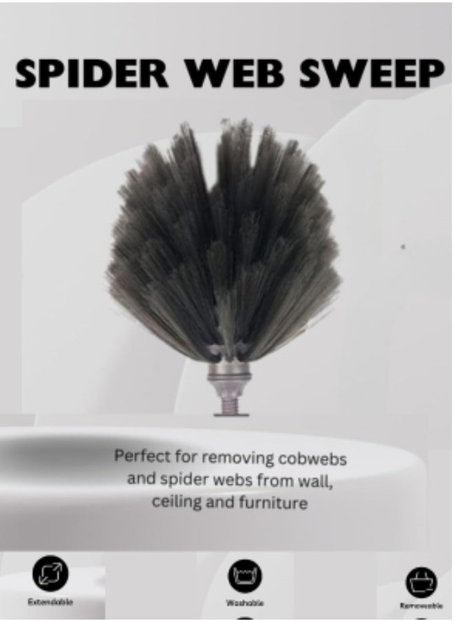Horizon - Feather Duster with Extendable Pole, Removable and Washable Dusters for Cleaning Home with Ostrich Feathers Duster, Discover the Power of Dust Cleaner with Car Cleaning Brush - Image 1