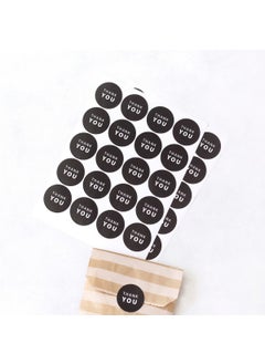 Bimotif Sticker, thank you, black, 3.2 cm 2 pages  - Image 2