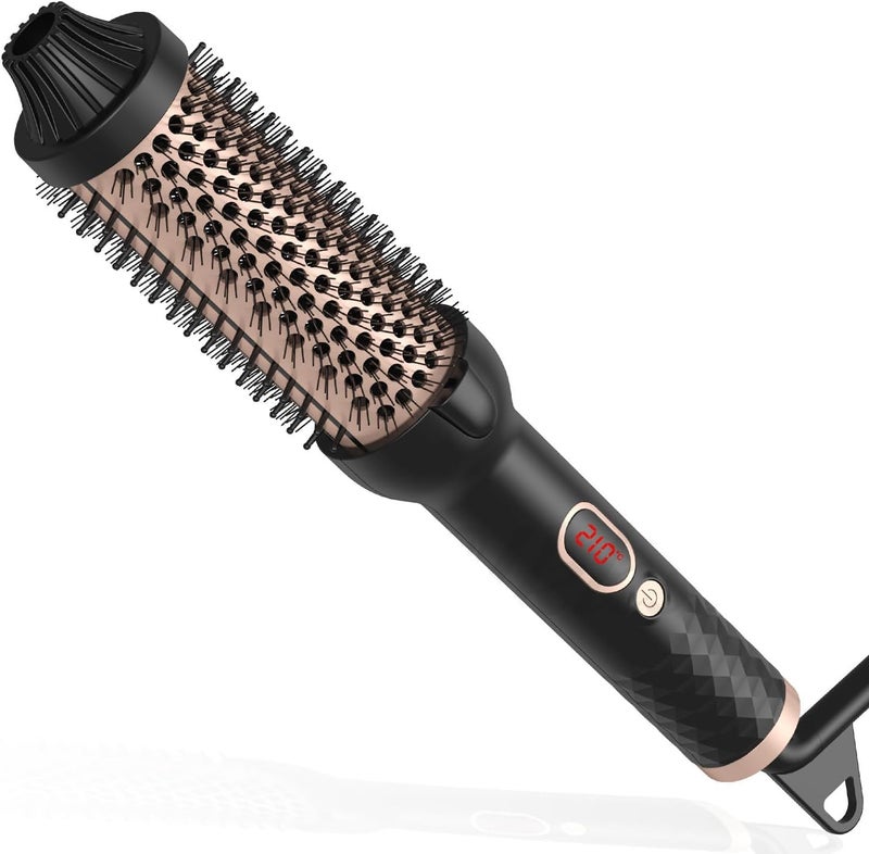 KASTWAVE Hot Air Curling Iron Electric Curling Comb,Dual Use Hair Styling Tool for Curling and Straightening, Fast Heating, Salon Quality, Easy to Use Household Hair Curler Straightener Comb - Image 1