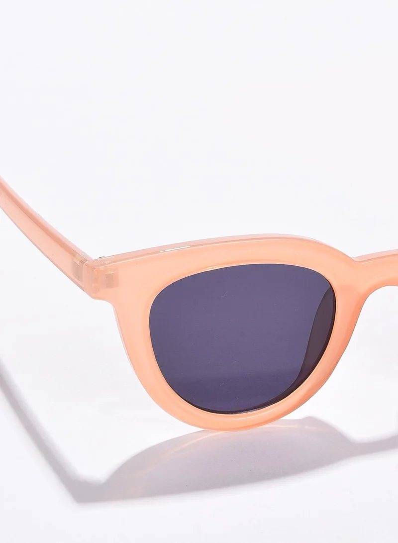 Haute Sauce Black Lens Pink Cateye Sunglasses