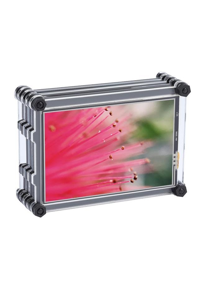 Thoraya 3.5 inch TFT LCD Resistive Touch Screen Display   Acrylic Case for Raspberry Pi 3B+  - Image 4
