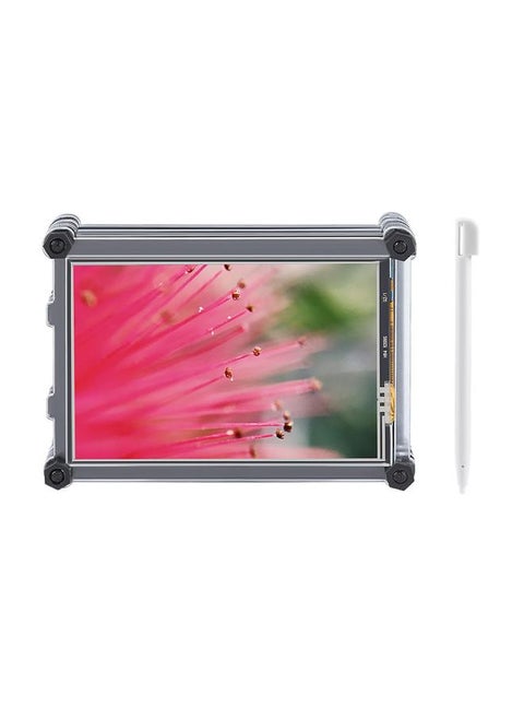 3.5 inch TFT LCD Resistive Touch Screen Display   Acrylic Case for Raspberry Pi 3B+