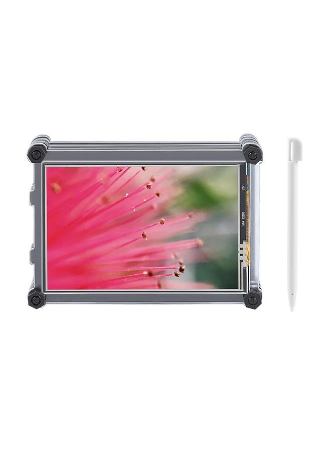 Thoraya 3.5 inch TFT LCD Resistive Touch Screen Display   Acrylic Case for Raspberry Pi 3B+  - Image 1