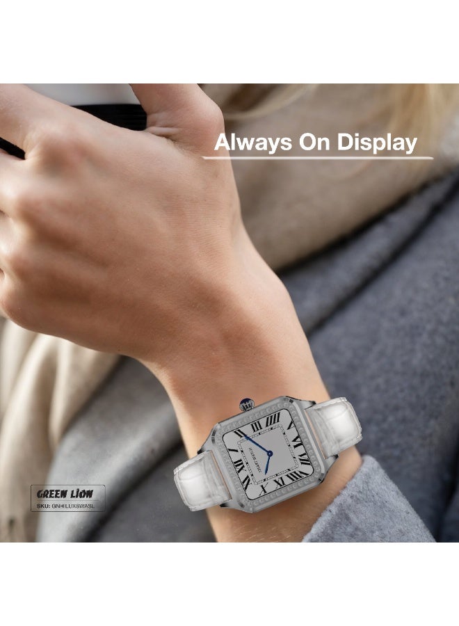 GREEN LION Hilux Smart Watch with 1.3" TFT IPS Display / 2-4 Days Usage Time / AI Voice Assistant / IP65 Waterproof / Activity Tracker / Music Player / Built-In Games / Bluetooth Calls / Health Monitoring / Sports Modes - Silver & Silicone/PU Strap - Image 4