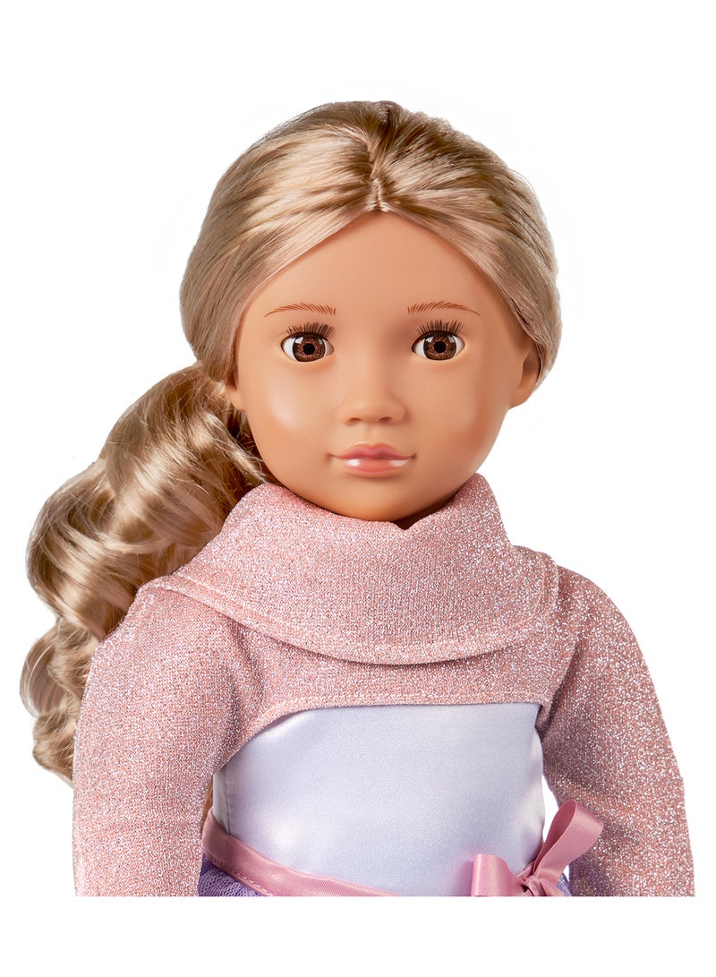 Our Generation Doll With Ballerina Dress & Sweater Jillie  - Image 4