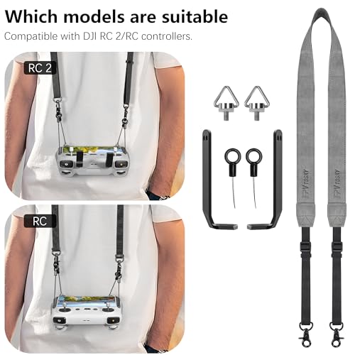 FPVtosky Balance Lanyard for DJI RC/RC 2 Controller, Lanyard Neck Strap for DJI Flip/Mini 5 Pro/Mini 4 Pro/Mini 3/Mini 3 Pro/Air 3S/Remote Controller Accessories [Not for RC pro] - Image 3