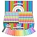 FELIZROCA 180PCS Sidewalk Chalks Set in 20 Colors NonToxic Washable Jumbo Outdoor Chalk for Kids Pavement Chalk - Image 3