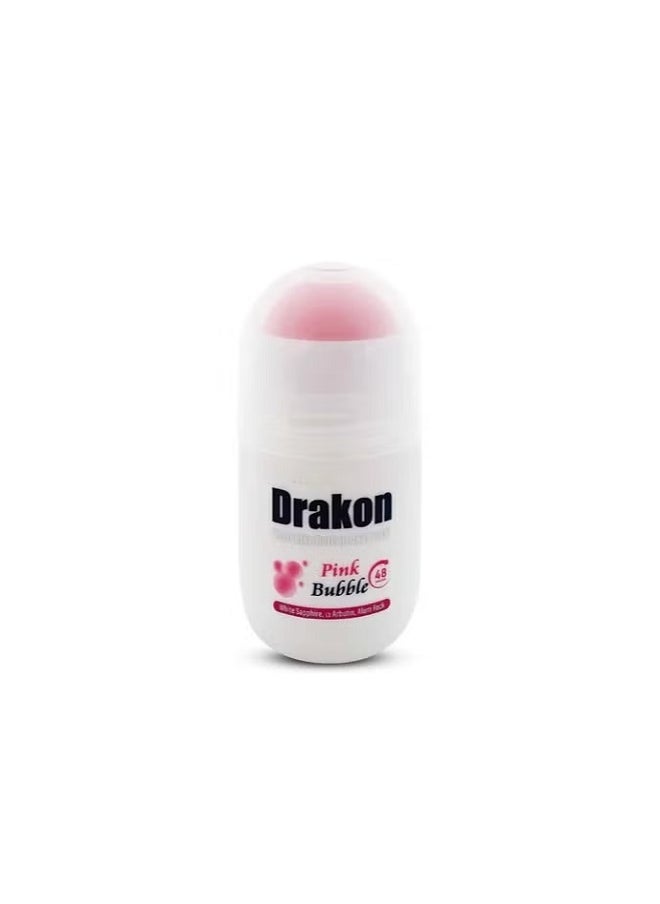DRAKON - Whitening Roll-on Deodorant Pink Bubble 50ml - Image 1