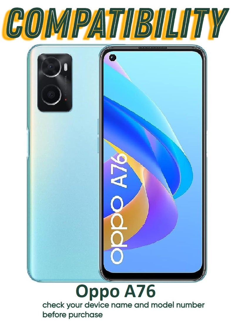 ACLIX 4 Pieces Antistatic ESD Dustproof Premium Quality High Definition Tempered Glass Screen Protector Designed For Oppo A76 - Image 3