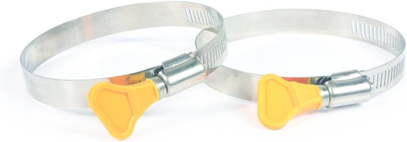 Camco 39553 RV Sewer Hose 3" Twist-It Clamps - Pack of 2 - Image 1