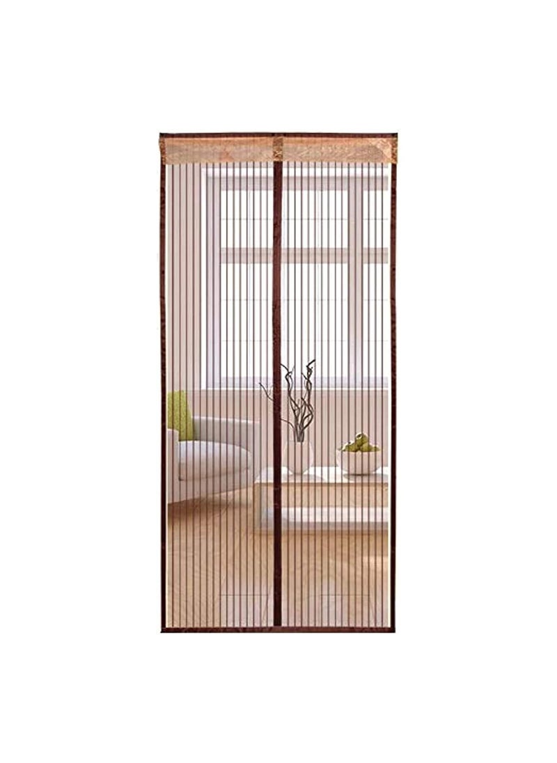 Spaceshoop Screen Door curtain Magic Mesh Hands Net Magnetic Anti Mosquito Bug Divider curtain  - Image 1