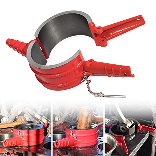 ROUTEKING 7040 Piston Ring Compressor 5.4" Bore Alternative to PT-7040, Compatible with Cummins ISX QSX, Caterpillar (CAT) 3400, C-15 - Image 1