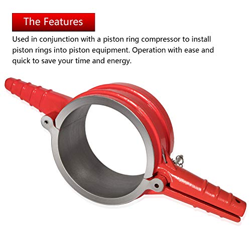 ROUTEKING 7040 Piston Ring Compressor 5.4" Bore Alternative to PT-7040, Compatible with Cummins ISX QSX, Caterpillar (CAT) 3400, C-15 - Image 4