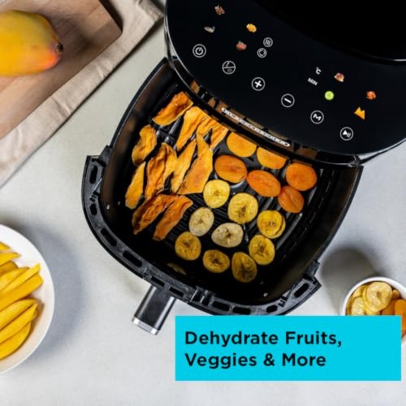 8-in-1 Digital Air Fryer with Window, 7.2L Large Capacity, 1800W, Rapid Air Technology, LED Touch Display, Dehydrate Function, Dishwasher Safe Basket, Cool-Touch Handle - AF7210-B5 - Image 5