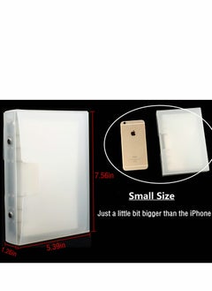 Excefore Dollar Bill Holder for Collectors Paper Money Currency Sleeves Collection Album, Cash Holders Book Banknote Collection, Clear  - Image 4