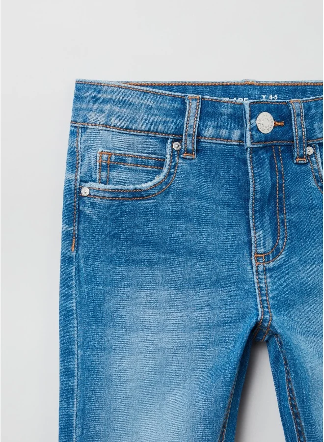 او في اس OVS Flare-Fit Jeans With Five Pockets