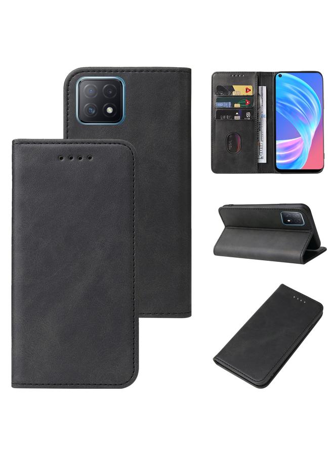 S-TOP Case For OPPO A73 Magnetic Closure Leather Phone Case - Image 1