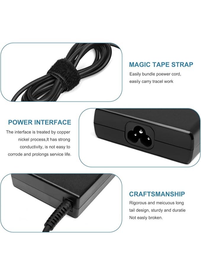 Terabyte 120W 19.5V 6.15A AC Charger Compatiable for MSI Gaming Notebook A12-120P1A A15-120P1A ADP-120MH D MSI GP60 GE60 GE62 GE70 GT640 GT725 CX62 GL62 GE70K Z370 Laptop Power Supply Cord - Image 3