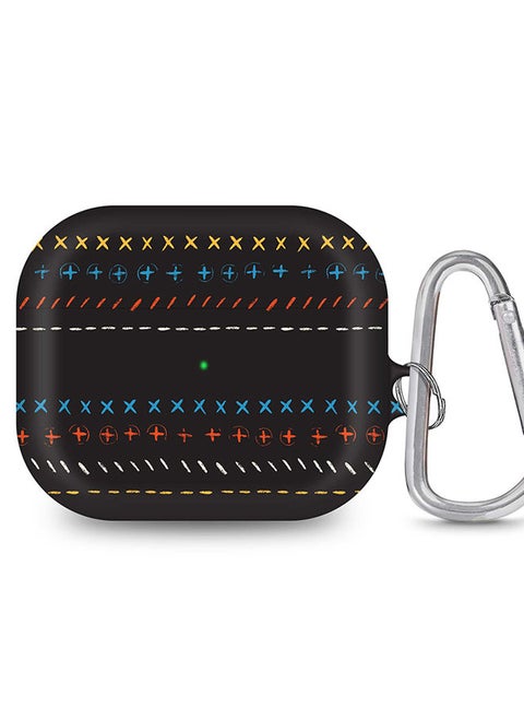 StylePods Case for Airpods 3rd Gen Case With Anti-Lost Keychain - Basic Math