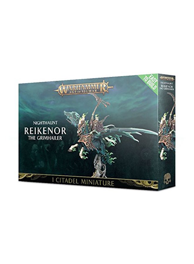 Easy-To-Build Nighthaunt Reikenor The Grimhailer Age Of Sigmar