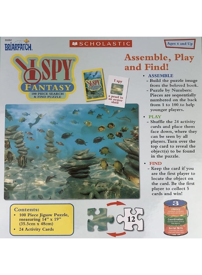 Briarpatch, I Spy Fantasy 100 Piece Search and Find Jigsaw Puzzle, Based on The I Spy Books, for Ages 5+ - Image 4