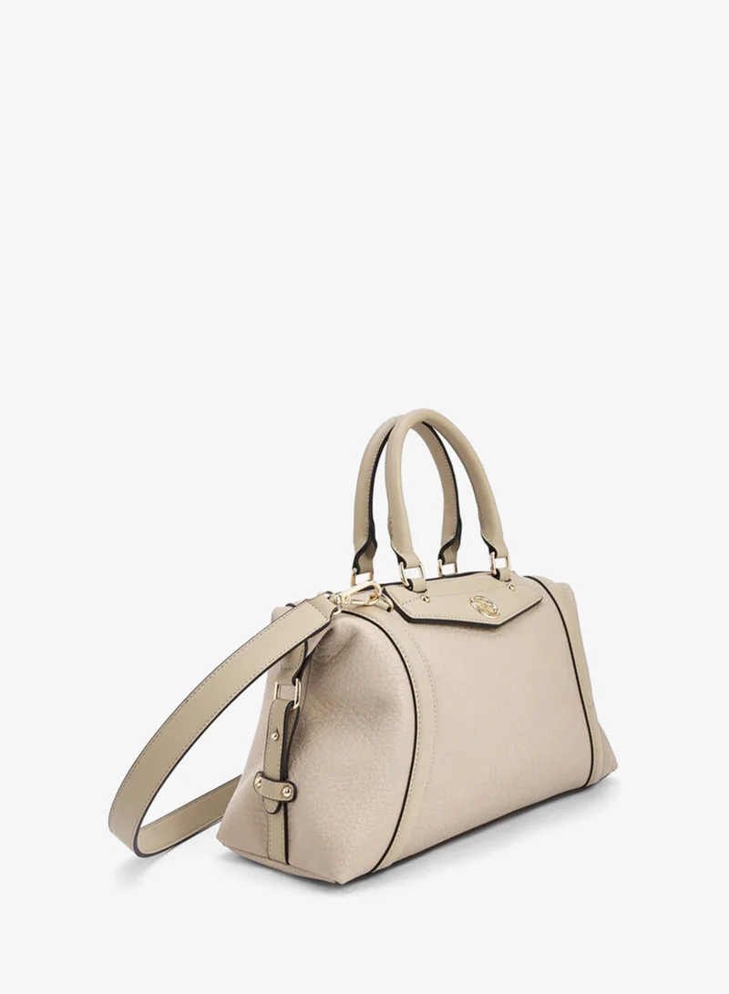 Celeste  Monogram Embossed Tote Bag With Detachable Strap for Women | Best Price UAE