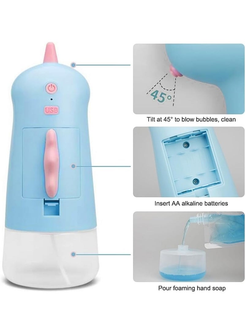 general Kids Automatic Soap Dispenser, Cute Dinosaur Kids Foam Soap Dispenser, Non-Touch Soap Dispenser, Bathroom, Kitchen, Countertop - Image 3