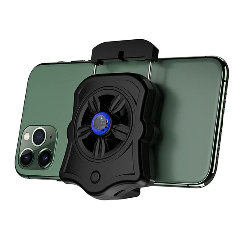 TEOYETTSF Mobile Phone Radiator Holder Cooling Pad Cooler Handphone Fan Holder Gaming Phone Cooler Fan - Image 2