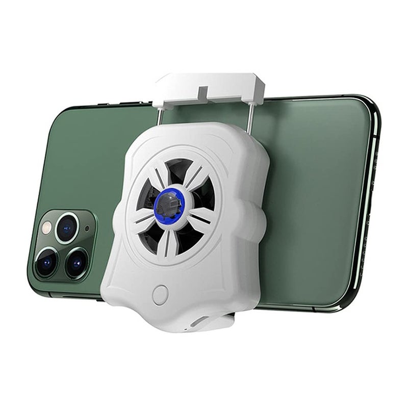 TEOYETTSF Mobile Phone Radiator Holder Cooling Pad Cooler Handphone Fan Holder Gaming Phone Cooler Fan - Image 1
