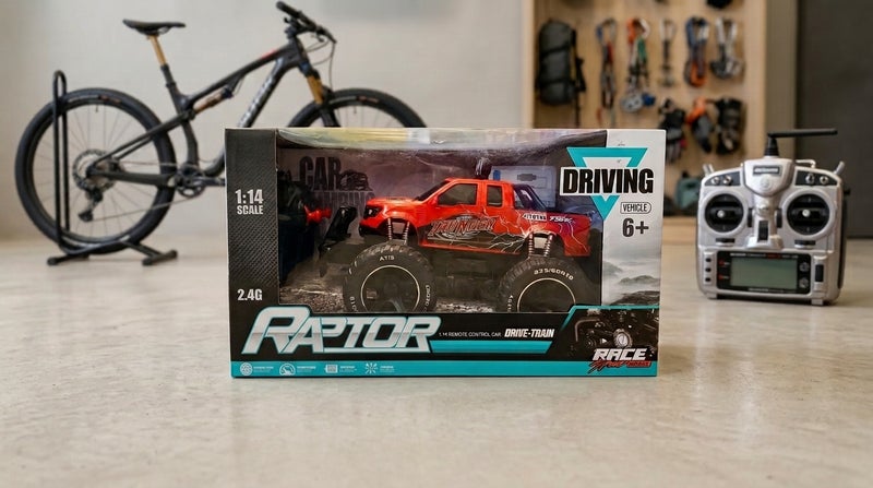 general Red Remote Control Jeep Off-Road Car 27-13 for Kids, 4x4 RC Monster Truck Crawler Toy, 2.4GHz High Speed All Terrain Buggy Vehicle, Outdoor Racing Electric Toys Gift for Boys Girls - Image 3