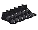 Saucony Mens MultiPack Mesh Ventilating Comfort Fit Performance Quarter Socks 6 12 - Image 2