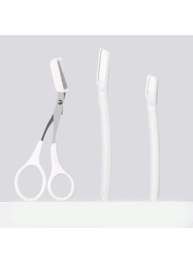Eyebrows for beginners: safe shaving + fine cutting tools - fine trimming tools suitable for both men and women - Image 2