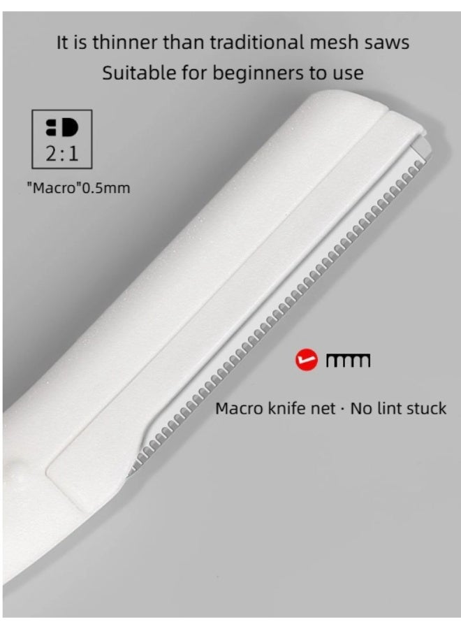 Eyebrows for beginners: safe shaving + fine cutting tools - fine trimming tools suitable for both men and women - Image 3