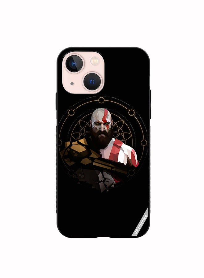 VR CREATIVE Protective Case Cover For Apple iPhone 13 mini God Of War, Kratos Design Multicolour - Image 1