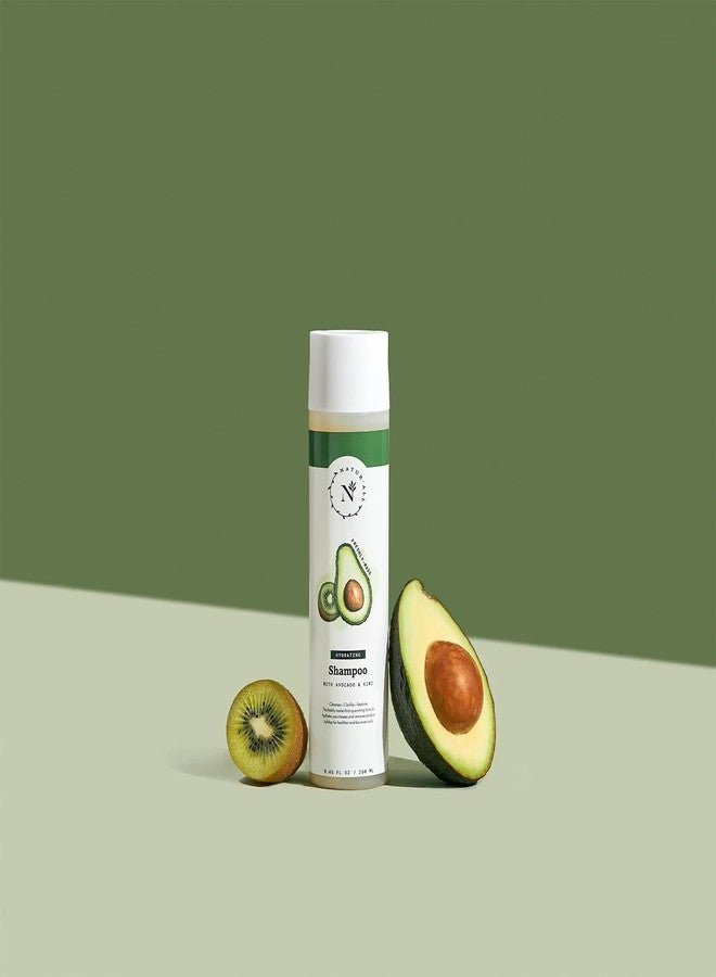 Naturall شامبو الأفوكادو المنظف خالي من الكبريتات من ناتورال | طبيعي بالكامل، خالي من السيليكون، خالي من البارابين، خالي من التجارب على الحيوانات | للشعر الجاف، المجعد، المتجعد، أو المتطاير | 8 أونصات - Image 5
