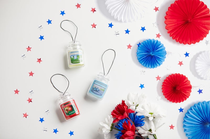 Yankee Candle Car Air Fresheners Hanging Car Jar Ultimate Clean Cotton Scented Neutralizes Odors Up To 30 Days