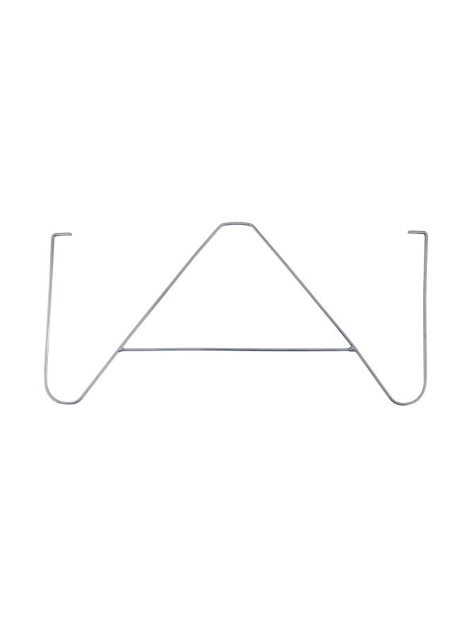 دي بي تي، مركاب نار تيتانيوم، شواية فحم شواء صغيرة محمولة للنزهات والشواء، رصاصي، مقاس 25*35*13 سم - Image 4