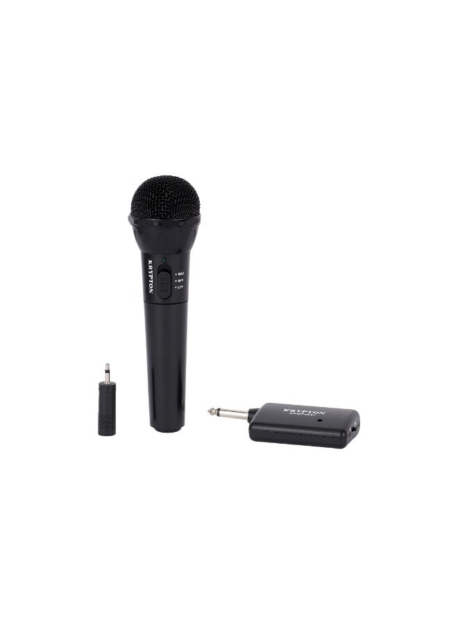 Krypton Wireless 2.4G Microphone – Portable, Clear Sound, Long-Range Connectivity | Live, Karaoke, Events, Public Speaking - Image 2